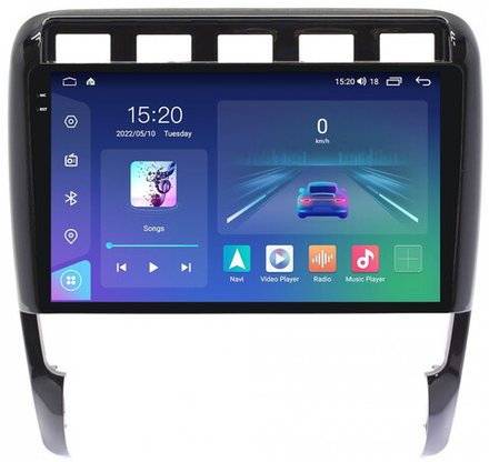 Магнитола для Porsche Cayenne 2002-2010 - Parafar PF954LUX1U2K на Android 13, QLED+2K, ТОП процессор, 8Гб+128Гб, CarPlay, 4G SIM-слот