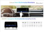 Магнитола для Lexus RX300, RX350, RX450h 2019-2022 AL20 (чёрный, 360) - Carsys LRX2020-M-BL-LVDS 12.3" IPS монитор на Android 10, Быстрая, CarPlay, 4G SIM-слот
