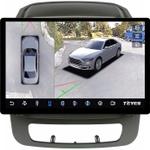 Магнитола для KIA Sorento 2 XM 2012-2020 (отдельный экран климата, без штатной КЗВ) - Teyes CC3-2K-360 монитор 13" 2K QLED на Android 10, Быстрая, CarPlay, 4G SIM-слот, 4 камеры в комплекте