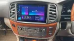 Магнитола для Toyota Land Cruiser 100, Lexus LX470 2002-2007 (климат на цветном экране) - Canbox 10-1181 Qled, Android 10, Быстрая, SIM-слот