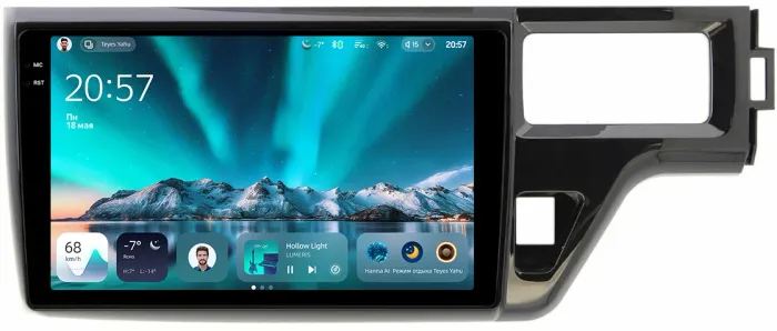 Магнитола для Honda Stepwgn 5 2015-2021 - Teyes CC4 монитор 10.36" 2K QLED на Android 14, Snapdragon 680, DSP, CarPlay, 4G SIM-слот