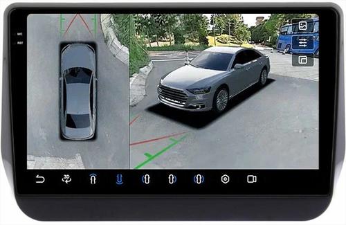 Магнитола для Hyundai H1, Grand Starex, 2018-2022 (ШГУ цветной) - FarCar BX9-360-7000F2 монитор 9.5" 2K QLED на Android 13, 6Гб+128Гб, CarPlay, 4G SIM-слот, 4 камеры в комплекте