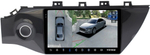 Магнитола для KIA Rio 4, Rio X-Line 2017-2020 (рамка 9 с кнопкой) - Teyes CC3-2K-360 на Android 10, 2K QLED, 6Гб+128Гб, CarPlay, 4G SIM-слот, 4 камеры в комплекте