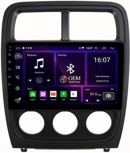 Магнитола для Dodge Caliber 2009-2012 -  GT9-1115 на Android 10, 2ГБ-16ГБ