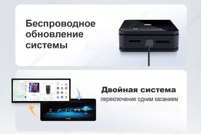 Мультимедиа блок для Mitsubishi 2017+ со штатным USB CarPlay - Kuberg DUDU на Android 13, Быстрая, 4G SIM-слот