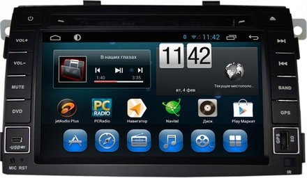 Магнитола для KIA Sorento XM 2009-2012 - Kuberg KR-7032-S9 на Android, 8-ЯДЕР, 4ГБ-64ГБ, SIM-слот