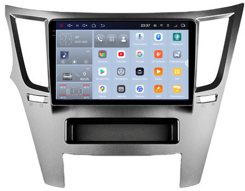 Магнитола для Subaru Legacy, Outback 2009-2015 - Redpower 85363 PRO/PROmax ТОП звук, 2K QLED, Android 14, CarPlay, 4G SIM-слот