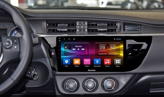Магнитола для Toyota Corolla 2013-2016 - Kuberg OL-1603 QLed, Android 13, TS20, CarPlay, SIM-слот