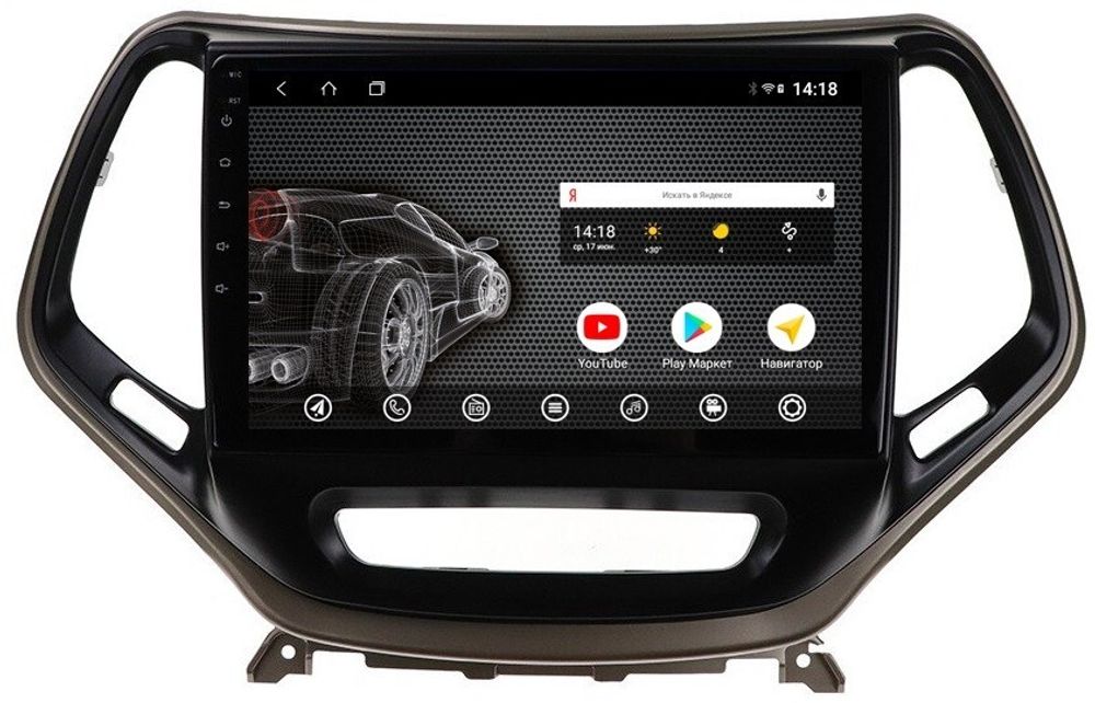 Магнитола для Jeep Cherokee 2014+ - AK512R10-MTK Android 10, 8-ядер, 2Гб-32Гб