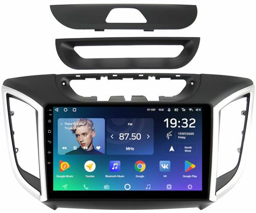 Магнитола для Hyundai Creta 1 2016-2021 (рамка 9) - Teyes CC2 PLUS на Android 10, ТОП процессор, 4Гб+64Гб, 4G SIM-слот