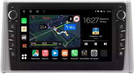 Магнитола для Toyota RAV4 5 2019-2022 (Китай) - Canbox 10-3237 Android 10, ТОП процессор, CarPlay, 4G SIM-слот