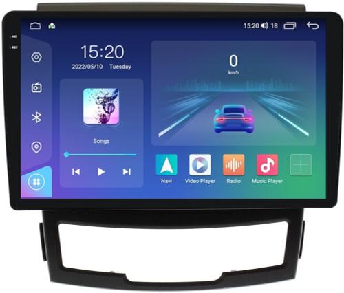 Магнитола для SsangYong Actyon II 2011-2013 - Parafar PF159LUX1RN2K на Android 13, QLED+2K, ТОП процессор, 4Гб+32Гб, CarPlay, 4G SIM-слот