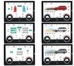 Сенсорная панель климата Range Rover 4 2012-2017 - LCD/ЖК экран 10" IPS, без отверстия под CD