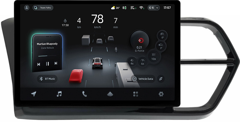 Магнитола для Jetta VS5, VS7 2022+ - Teyes CC4-PRO монитор 13" 2K QLED на Android 13, Snapdragon 778G, ИИ, CarPlay, DSP, 4G SIM-слот