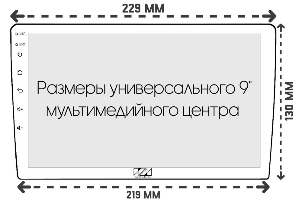 Магнитола для Ford Edge 2010-2015 (копмлектация C) - Kuberg QLed, Android 13, TS20, CarPlay, SIM-слот