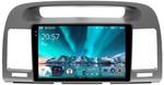 Магнитола для Toyota Camry 30 2001-2006 (рамка графитовая) - Teyes CC4 монитор 9.2" 2K QLED на Android 14, Быстрейшая, Snapdragon 680, DSP, CarPlay, 4G SIM-слот
