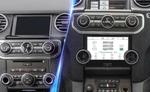 Сенсорная панель климата Land Rover Discovery 4 2010-2016 - LCD / ЖК экран 7", без отверстия под CD