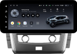 Магнитола для Nissan Patrol Y62 2010-2019 (экран климата внизу) - Teyes LUX ONE ROUND монитор 12.3" 2K QLED на Android 10, CarPlay, 4G SIM-слот