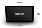 Магнитола для 9" рамки - Redpower Android 10, ТОП процессор, CarPlay, 4G SIM-слот, 6Гб+128Гб