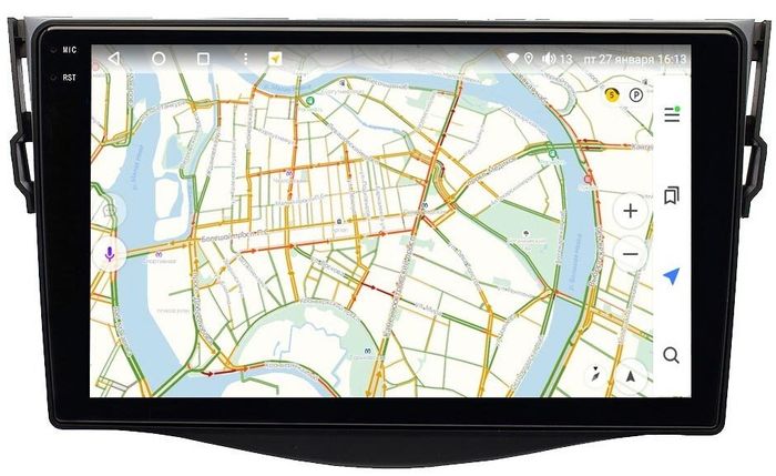 Магнитола для Toyota RAV4 2005-2012, Vanguard - Vaycar VA77-0018-2K на Android 13, 8-ядер, 2K QLED, ТОП процессор, CarPlay,4G SIM-слот