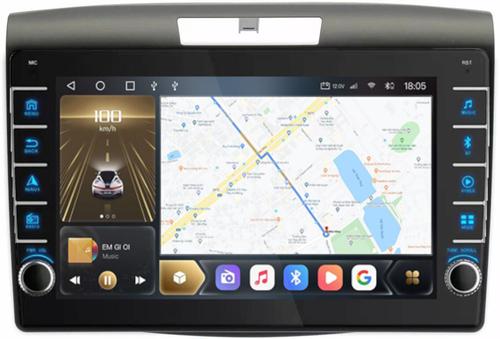 Магнитола для Honda CR-V 4 2012-2016 - Kuberg SF-9641 (кнопки и крутилки), Android 12, TS10, CarPlay, 4G SIM-слот