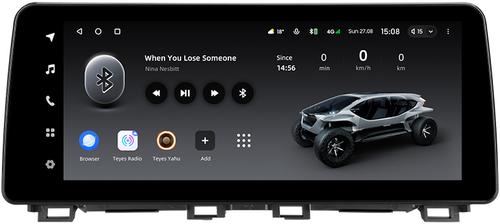 Магнитола для Mazda CX-4 2016-2024 - Teyes LUX ONE монитор 12.3" 2K QLED на Android 10, CarPlay, 4G SIM-слот, 6/128ГБ