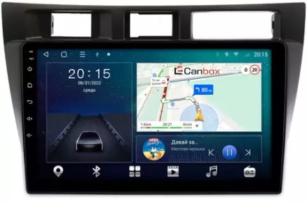 Магнитола для Toyota Mark II 110, Verossa 2000-2004 (вниз) - CanBox 9182 Android 10, 8-ядер, SIM-слот