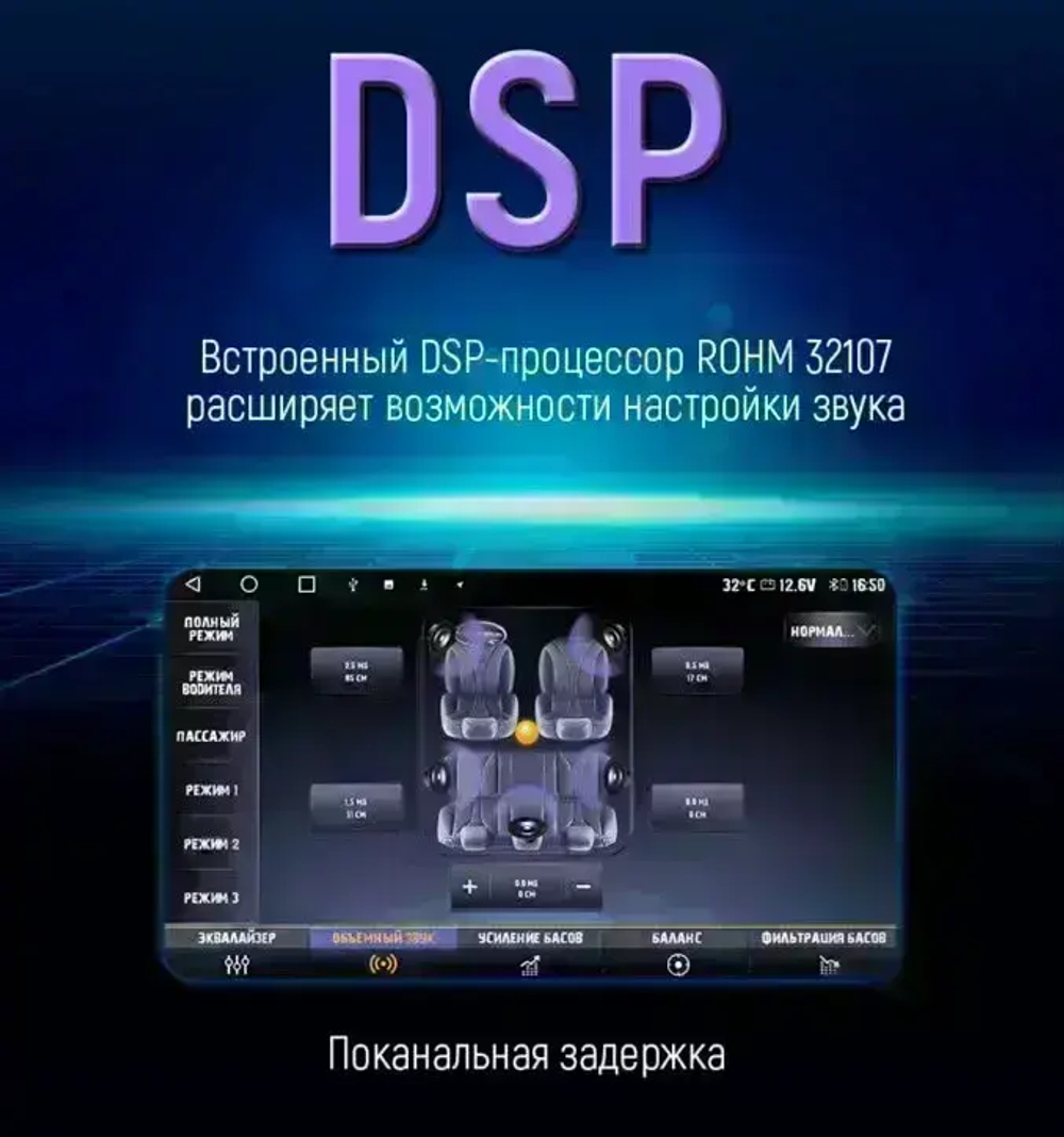Магнитола для Haval H9 2015-2021 - Kuberg EW-1802 QLed+2K, Android 13, TS20, CarPlay, 4G SIM-слот