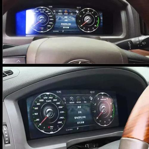 Электронная панель приборов Toyota Land Cruiser 200 2007-2015 - Kuberg NH-LCD-T01 с LCD / ЖК 12.3" экраном QLED