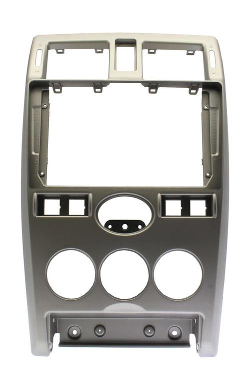 Комплект рамки с разъёмами 9" Lada Priora 2007-2013 серебро