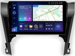 Магнитола для Toyota Camry 50 2011-2014 (рамка черная глянцевая 10) - Teyes CC3-2K QLed Android 10, Быстрая, SIM-слот, CarPlay