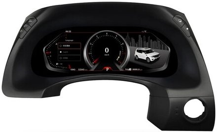 Электронная панель приборов Nissan Patrol Y62 2010-2015- Kuberg NH-LCD-N01 с сенсорным LCD / ЖК 12.3" экраном QLED