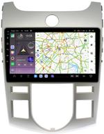 Магнитола для KIA Cerato 2 2008-2013 (климат) - Kuberg QLed, Android 13, Быстрейшая, CarPlay, SIM-слот