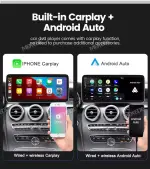Магнитола для Mercedes-Benz CLS 2012-2013 NTG 4.5 - Kuberg MKD монитор 12.5", Android 11, Быстрая, CarPlay, SIM-слот