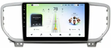 Магнитола для KIA Sportage 4 2018-2022 - Teyes CC4L монитор 9" IPS на Android 14, Snapdragon 662, CarPlay, 4G SIM-слот