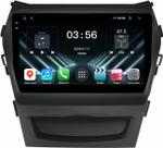Магнитола для Hyundai Santa Fe 3 2012-2018 (климат на ШГУ) - FarCar S280 монитор 9.5" IPS на Android 13, CarPlay