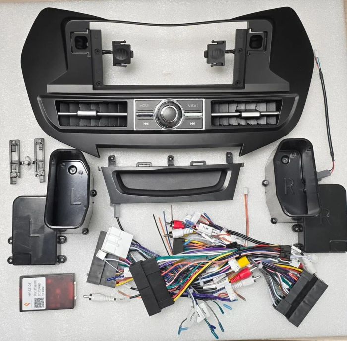 Магнитола для Hyundai Santa Fe 3 2012-2018 - Kuberg монитор 12.3" в стиле MERCEDES на Android 13, Быстрая, CarPlay, 4G SIM-слот
