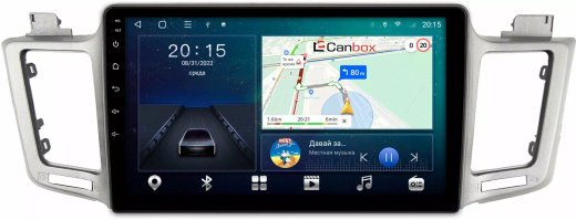 Магнитола для Toyota RAV4 XA40 2012-2019 - Canbox 1060/1002/1030 Android 10, 8-ядер, SIM-слот