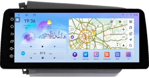 Магнитола для Honda Civic 9 седан 2012 левый руль - FarCar монитор 12.3" 2K QLED на Android 14, Быстрая, CarPlay, 4G SIM-слот