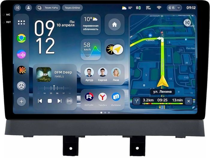 Магнитола для Changan Alsvin 3 2018+ - Teyes CC4-PRO монитор 10.36" 2K QLED на Android 13, Snapdragon 778G, ИИ, CarPlay, DSP, 4G SIM-слот