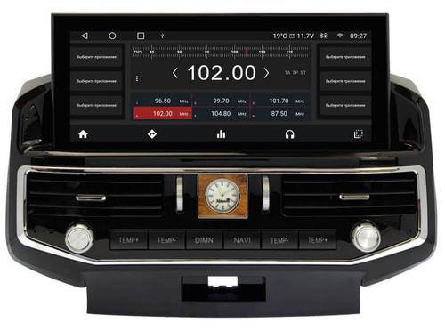 Магнитола для Toyota Land Cruiser 200 2007-2015 - Kuberg ZH-T1206 монитор 12.3", Android 12, 8Гб+128Гб, CarPlay, 4G SIM-слот