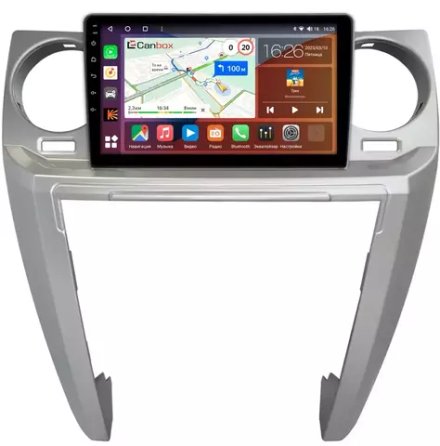 Магнитола для Land Rover Discovery 3 2005-2009 (прямые углы) - Canbox 9-0110 Qled, Android 10, ТОП процессор, SIM-слот