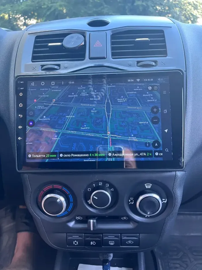 Магнитола для Lada Granta 2018+ - Kuberg OL-9063 IPS, Android 10, 8 ядер (TS18), 4G SIM-слот