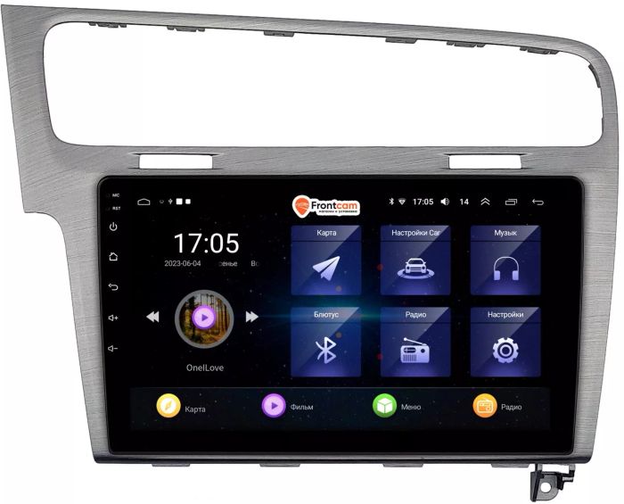 Магнитола для Volkswagen Golf 7 2012-2020 -  GT10-048 на Android 10, 2Гб-16Гб