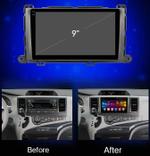 Магнитола для Toyota Sienna 3 2010-2014 - Kuberg DUDU7 OL-9695 QLed+2K, Android 13, Быстрейшая, UIS7870 (DUDU7), CarPlay, SIM-слот