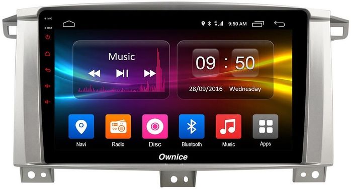 Магнитола для Toyota Land Cruiser 105 1998-2007 - Kuberg OL-9681 IPS, Android 10, 8 ядер (TS18), 4G SIM-слот