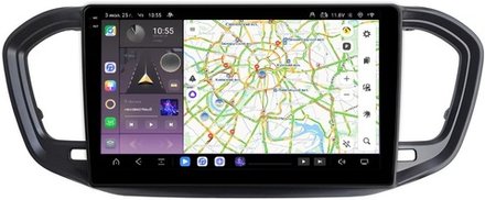 Магнитола для Lada Vesta 2022+ (штатный экран) - Kuberg EW-9001 QLed+2K, Android 13, TS20, CarPlay, 4G SIM-слот