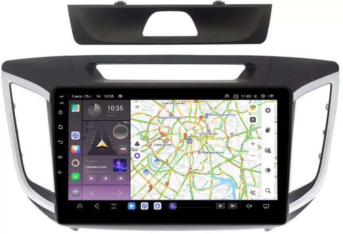 Магнитола для Hyundai Creta 2016-2021 - Kuberg OL-1701 QLed, Android 13, TS20, CarPlay, SIM-слот