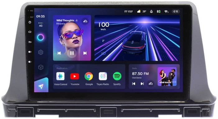 Магнитола для KIA Seltos 2020+ - Teyes CC3 Android 10, ТОП процессор, 4/32 Гб, CarPlay, SIM-слот