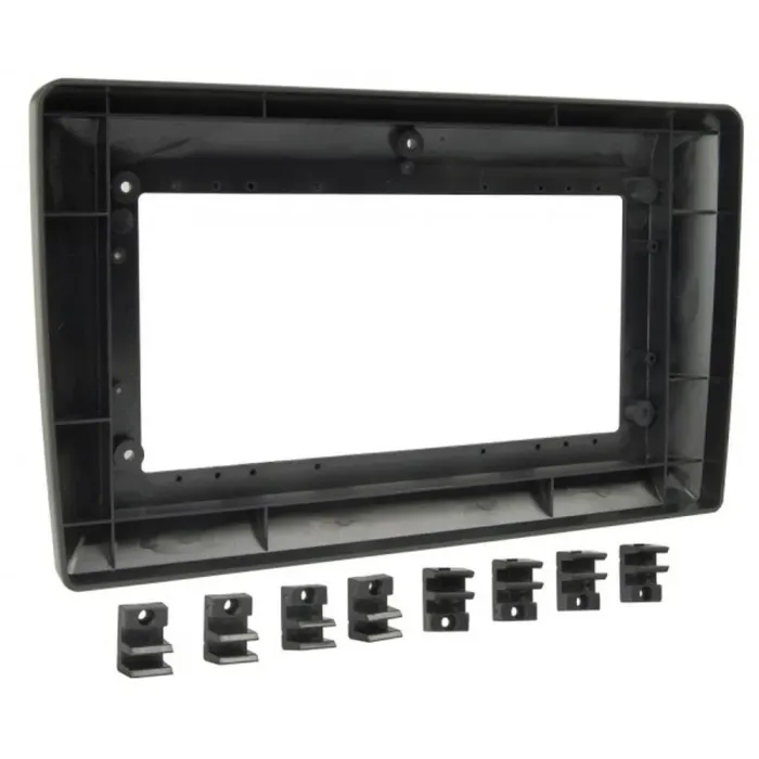 Комплект рамки с разъёмами 10" 2 DIN (241 x 146 мм)